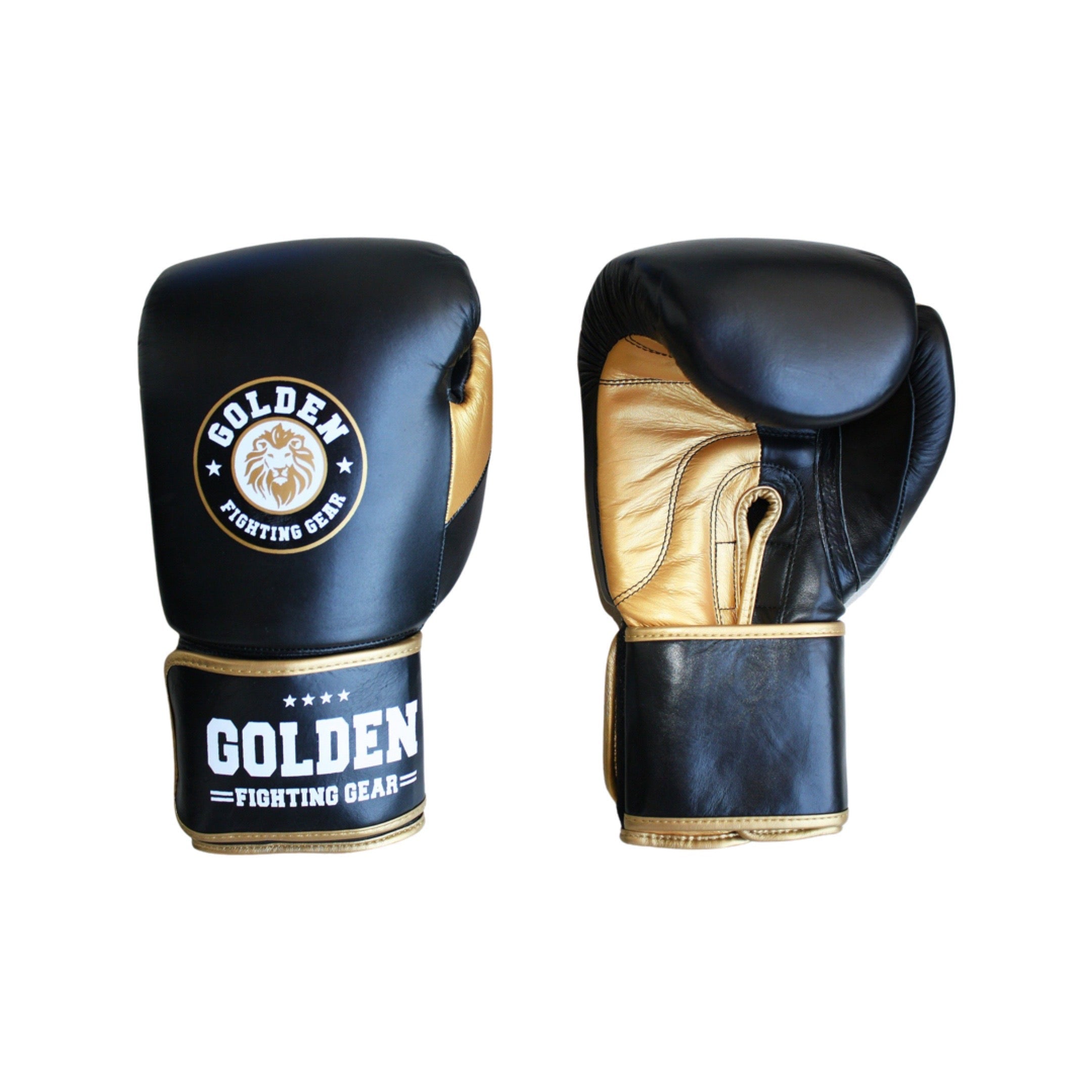 Golden Gear Boxing Gloves - Black